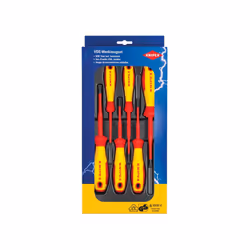 Knipex Vde Screwdriver Set, 6 Piece