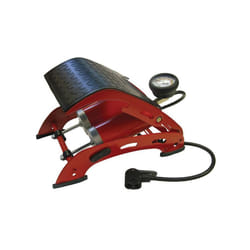 Faithfull Foot Pump Double Cylinder With Gauge