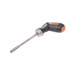 Bahco 808050p Pistol Ratchet Screwdriver & 6 Bits