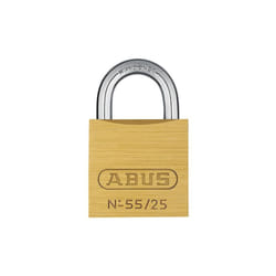 Abus Mechanical 55 Series Brass Padlock