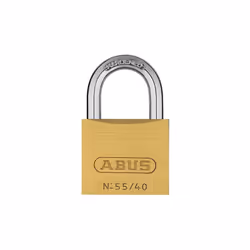 Abus Mechanical 55 Series Brass Padlock