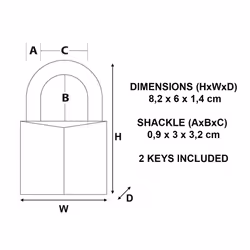 Master Lock Solid Brass Padlocks Double Lever