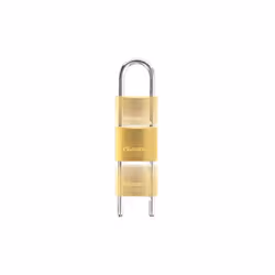 Master Lock Solid Brass 50mm Padlock With Adjustable Shackle