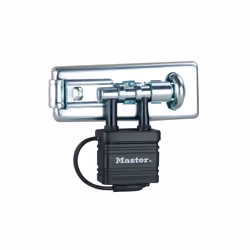 Master Lock Bolt Hasp With Integrated Lock 110mm