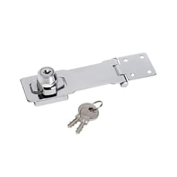 Master Lock Chrome Plated Steel Locking Hasp 118mm
