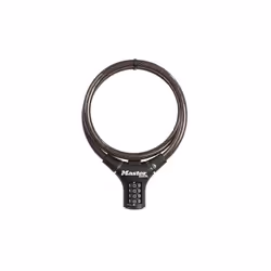 Master Lock Black Steel Rigid Combination Cable 0.9m X 12mm