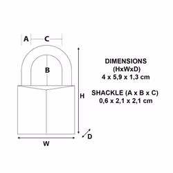 Master Lock Aluminium Padlocks Vinyl Covers