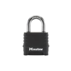 Master Lock Excell 4-digit Black Finish Combination 50mm Padlock