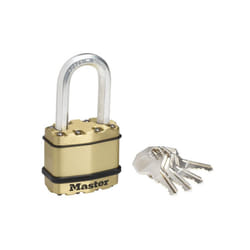 Master Lock Excell Brass Finish Padlocks