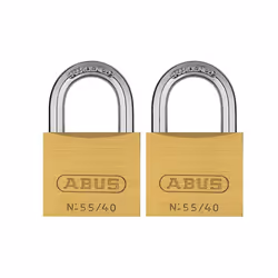 Abus Mechanical 55 Series Brass Padlock