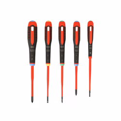Bahco Be-9872sl Ergo Vde Insulated Screwdriver Set, 5 Piece