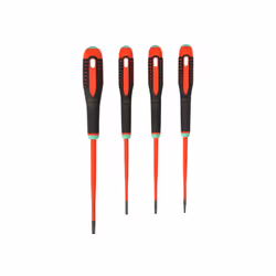Bahco Be-9880sl Ergo Slim Vde Insulated Screwdriver Set, 4 Piece
