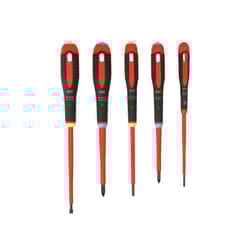 Bahco Be-9882s Ergo Vde Insulated Screwdriver Set, 5 Piece
