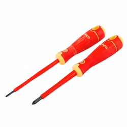 Bahco B220.002 Bahcofit Insulated Screwdriver Set, 2 Piece