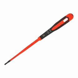 Bahco Ergo Slim Vde Insulated Screwdriver, Slotted