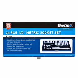 Bluespot Tools Metric & Imperial Nut Driver Set, 14 Piece