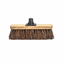 Faithfull Bassine Varnished Broom Head 300mm (12in) Threaded Socket