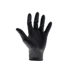 Scan Heavy-duty Nitrile Disposable Gloves, Black - One Size, Multi Colour