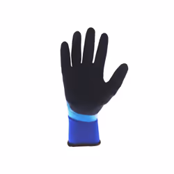 , Multi Colour) Scan Waterproof Latex Gloves - Medium (Size 8