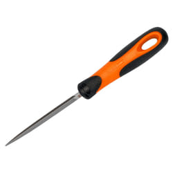 Bahco Ergo Three-square File, Handled
