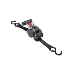 Master Lock Retractable Ratchet Tie-down S-hook 3m 2 Piece