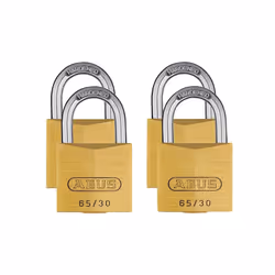 Abus Mechanical 65 Series Brass Padlock