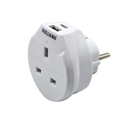 Uni-com Travel Socket With Usb Charger