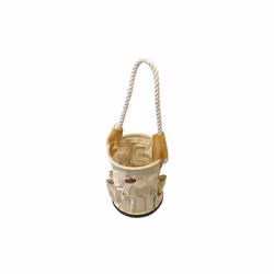 Faithfull Canvas Tool Bucket With Rope Handle