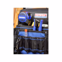 Faithfull Electricians Tool Pouch 2100d Nylon