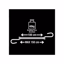 Master Lock Twin Wire Bungee Cords