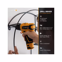 Batavia Fixxpack Drill Driver 12v Bare Unit