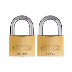 Abus Mechanical 65 Series Brass Padlock