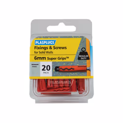 Plasplugs Solid Wall Super Grips