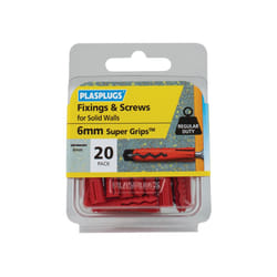 Plasplugs Solid Wall Super Grips