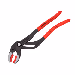 Knipex Plastic Pipe Grip Pliers Plastic Jaws 75mm Capacity 250mm