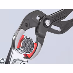 Knipex Plastic Pipe Grip Pliers Plastic Jaws 75mm Capacity 250mm