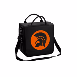 Trojan Helmet Vinyl Messenger Bag