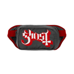 Ghost Logo Polyester Shoulder Bag