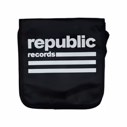 Republic Records Flap Top Messenger Bag