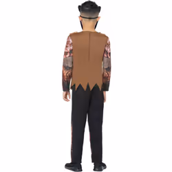 Smiffys Childrens/Kids Werewolf Warrior Costume Set - 7-9 Years, Bronze/Black