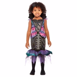 Smiffys Toddler Mermaid Costume Set - 3-4 Years, Purple/Pink