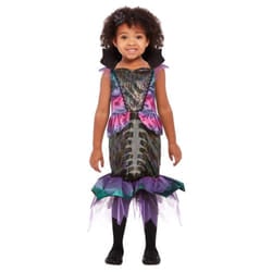 Smiffys Toddler Mermaid Costume Set - 3-4 Years, Purple/Pink