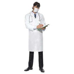 Smiffys Unisex Adult Doctor Costume - M, White