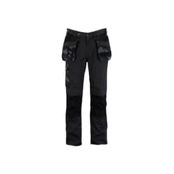 Stanley Clothing Dixon Slim Fit Holster Trousers - Grey/Black, Waist 34in Leg R, Multi Colour