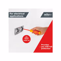 Wiha Softfinish Electric Sl/ph Screwdriver Set, 6 Piece