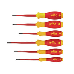 Wiha Softfinish Electric Sl/ph/pzs Screwdriver Set, 6 Piece
