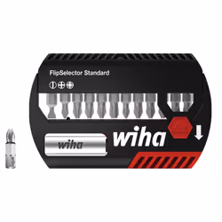 Wiha Flipselector Bit Set, 13 Piece