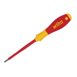 Wiha Softfinish Electric Slimfix Screwdriver, Slotted Tip