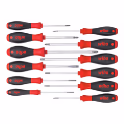 Wiha Softfinish Screwdriver Set, 12 Piece