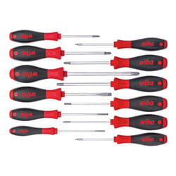 Wiha Softfinish Screwdriver Set, 12 Piece